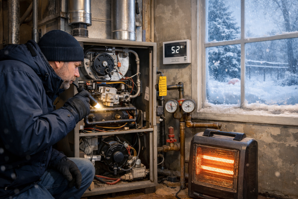 Common Furnace Problems During Extreme Cold in Rhode Island